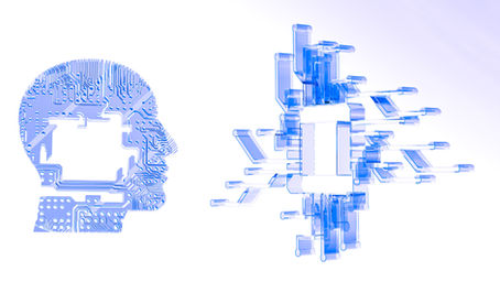 A digital representation of the human mind interconnected with AI
