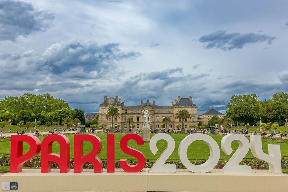 Paris 2024 Olympics sign