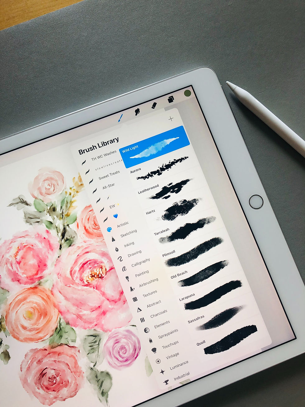 Procreate basic functions