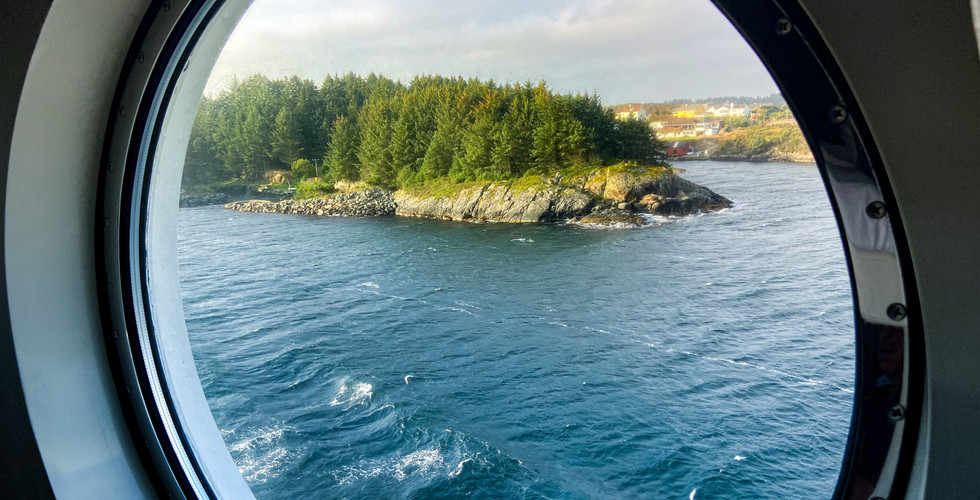Ferry en Norvège
