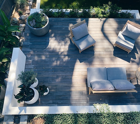 Custom Wooden Decking & Concrete Walls in Ferntree Gully, Melbourne.