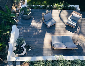 Bespoke outdoor lounge.