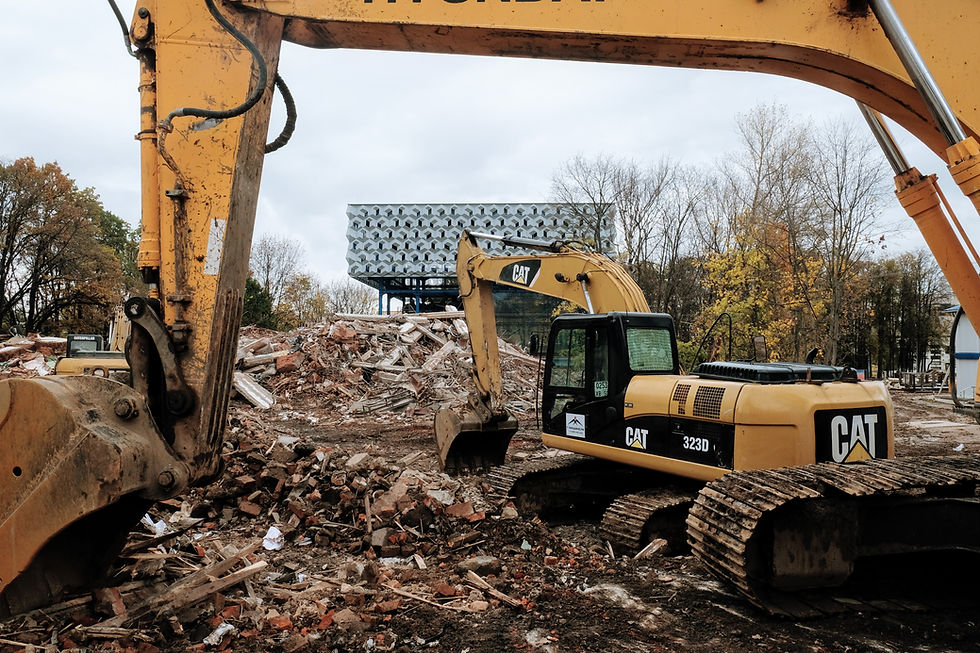 Demolition in Michigan