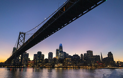 Oakland city skyline