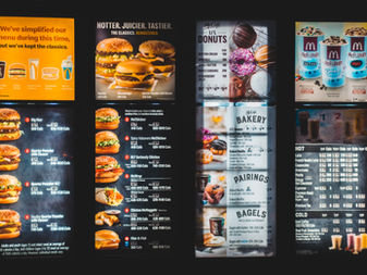 Menu Board Displays: Essential Design Strategies for Clear, High‑Impact Menus