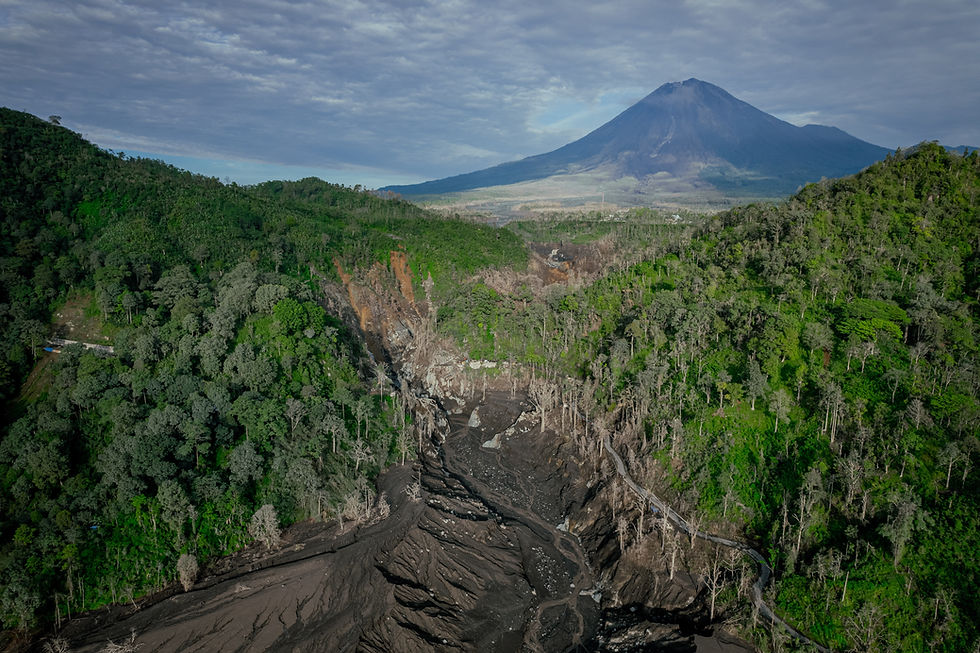 Change your life. Start over. Volcano.