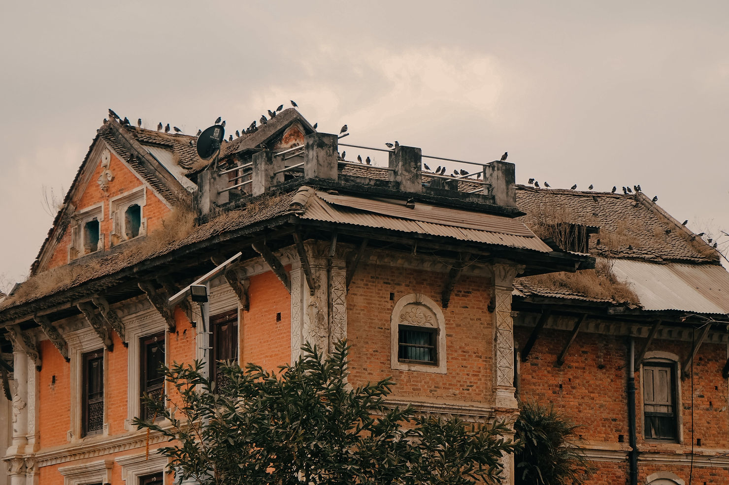 traditional old building in Panauti