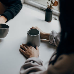 Vikten av kaffekoppen.