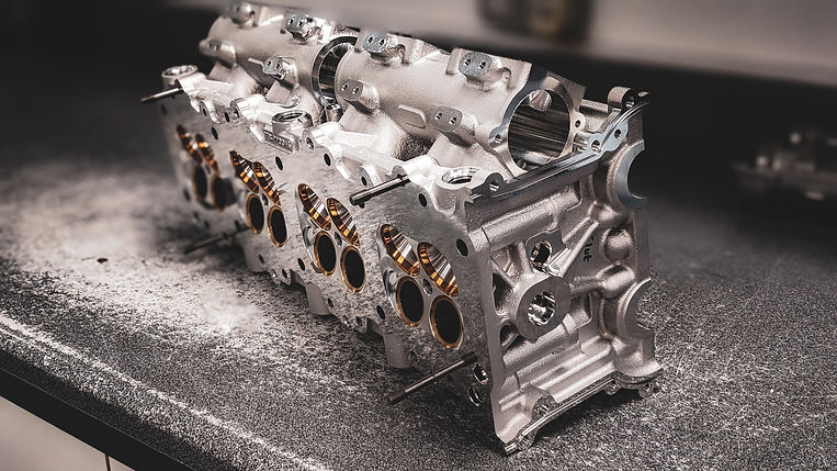 Motorsport Cylinder head Motor Motorsport. Engineering. Oldtimer.