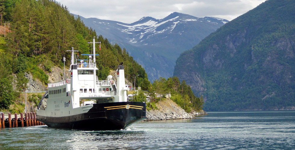 Ferry en Norvège