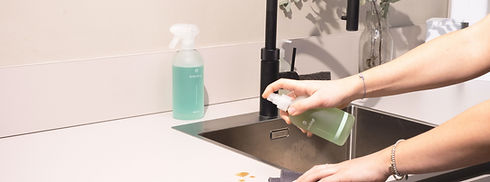 High Quality cleaning products used