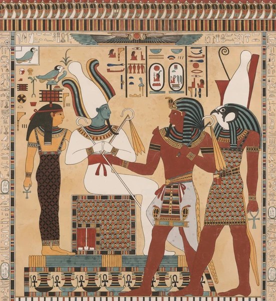 Anubis Osiris Isis; ancient Egyptology for contemporary alchemy class