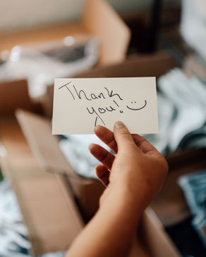 Expressing Gratitude