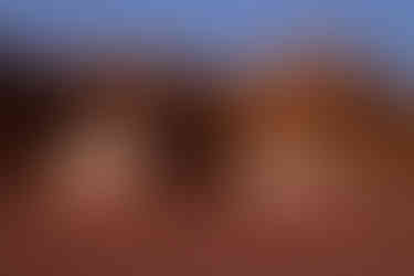 Tende a cupola "dome" nel deserto rosso della Giordania