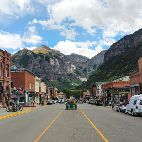 Telluride Colorado main street
