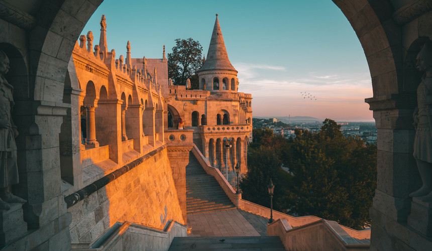 The Fisherman's Bastion, Budapest, Hungary