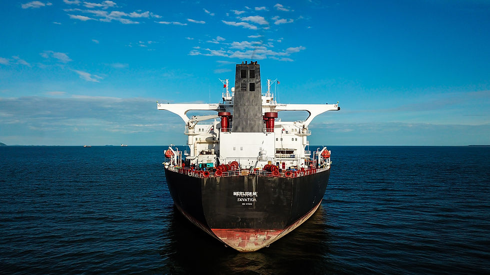 Maritime scene illustrating specialist arbitration expertise in war risks, piracy, employment orders, and off-spec bunker disputes