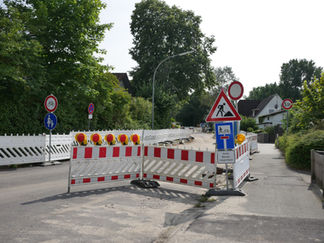 Darum ist ein Teil der Moorstraße aktuell gesperrt