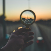 Foto eines Kompasses