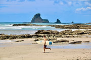 Hola Hola Tours, Surf class las penitas nicaragua hola hola tours