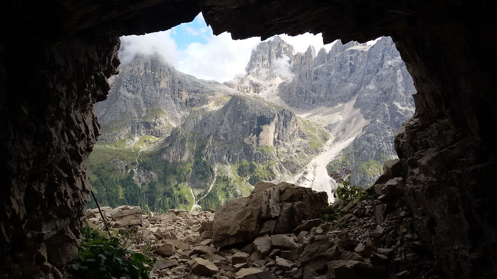 mountain cave