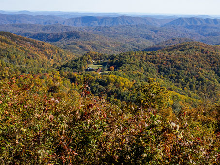 Waynesville NC Blue Ridge Mountains