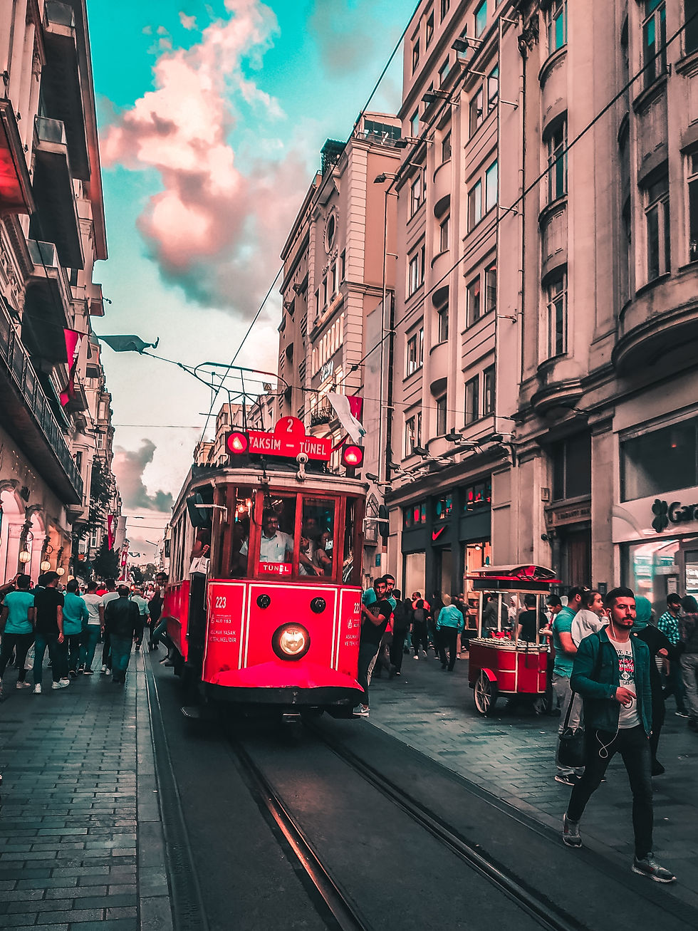 One of Istanbul's liveliest urban spaces, Taksim Square is a bustling hub of shops, restaurants, and nightlife venues that offers a taste of modern Istanbul One of Istanbul's liveliest urban spaces, Taksim Square is a bustling hub of shops, restaurants, and nightlife venues that offers a taste of modern Istanbul