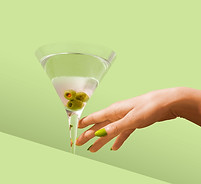 Martini with Battlefield Vodka