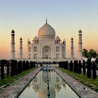 The Taj Mahal, India - Seven Wonders of the World