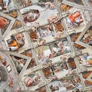 Rom Sixtinische Kapelle Decke