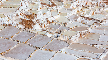 Salt mines of Maras, Peru