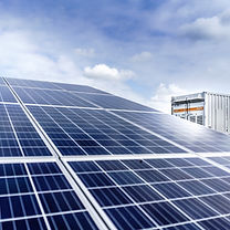Solar panel system installed