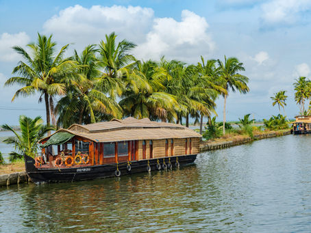 Kerala : Lush, beach towns, Backwater bliss.