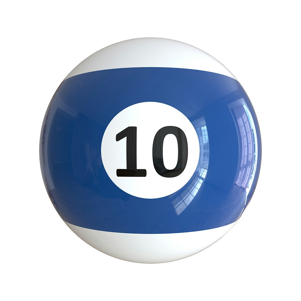 Número 10 na numerologia como representação de novos começos e potencial