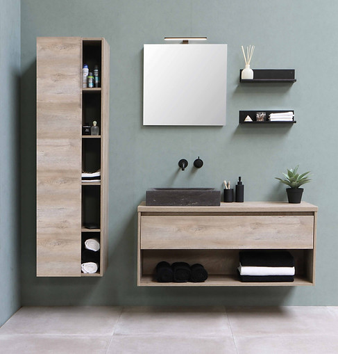 Custom vanity cabinets for sophisticated and functional bathroom spaces.