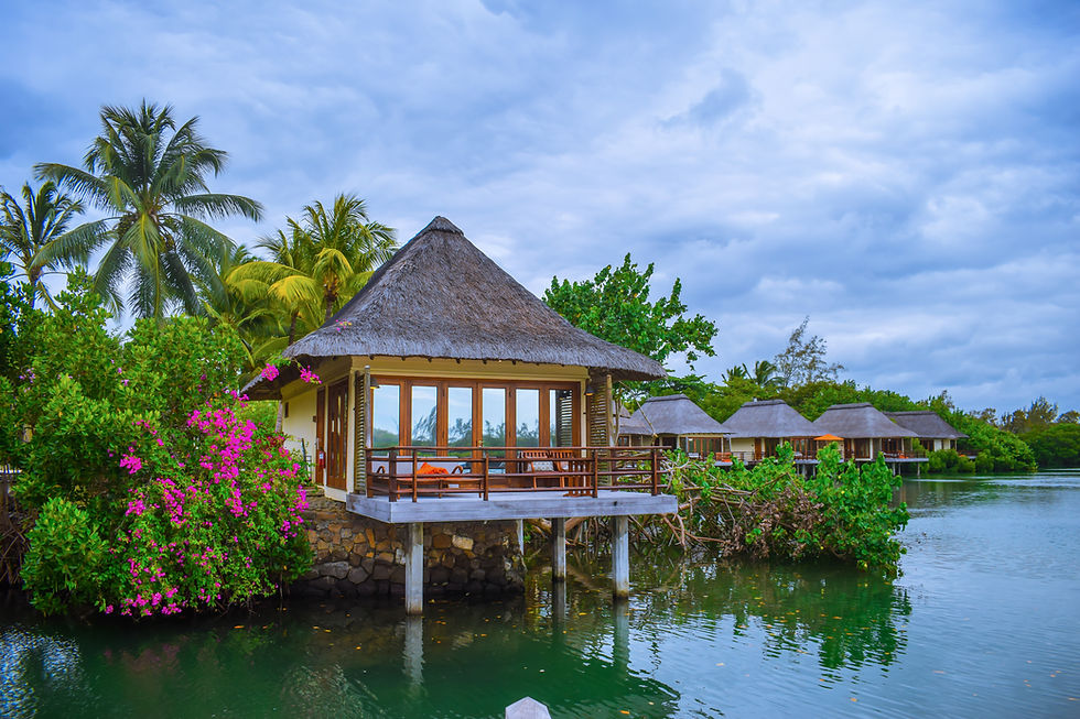 Luxury villa on the water