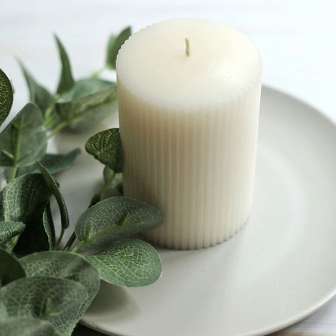 basic pillar candle made with soy wax pellets and wick roll Philippines Kimistri Labs