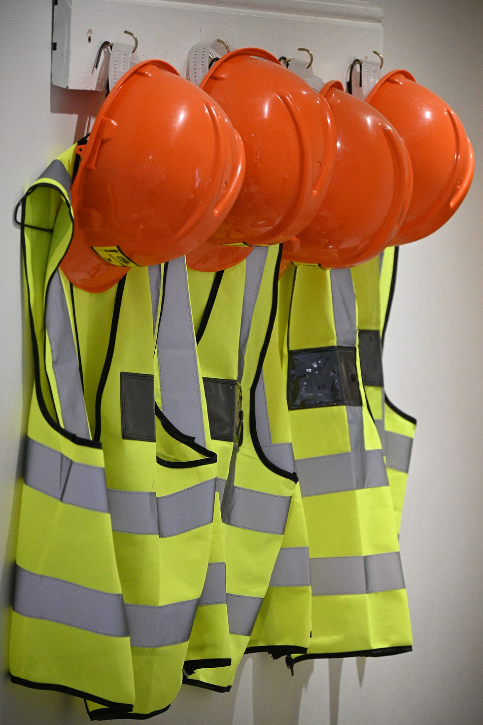 Safety Vests & Helmets