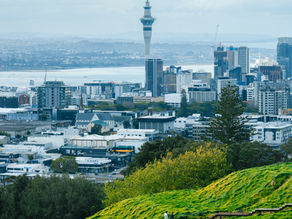 Auckland skyline and Sky Tower view, symbolising the Auckland real estate market