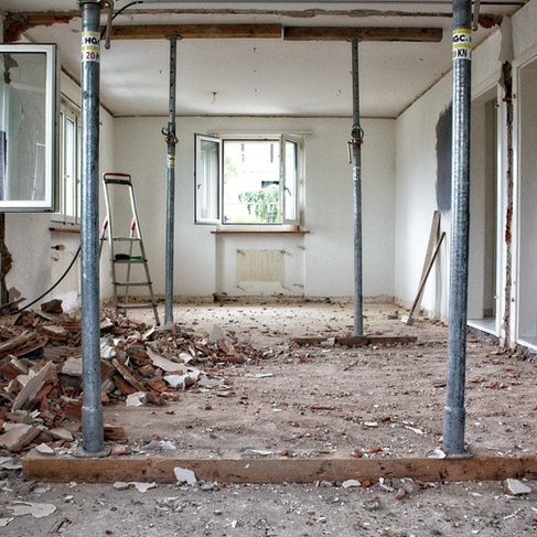 Étayage d'un plancher