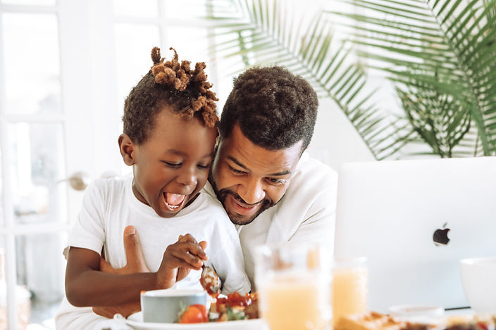 Father and child