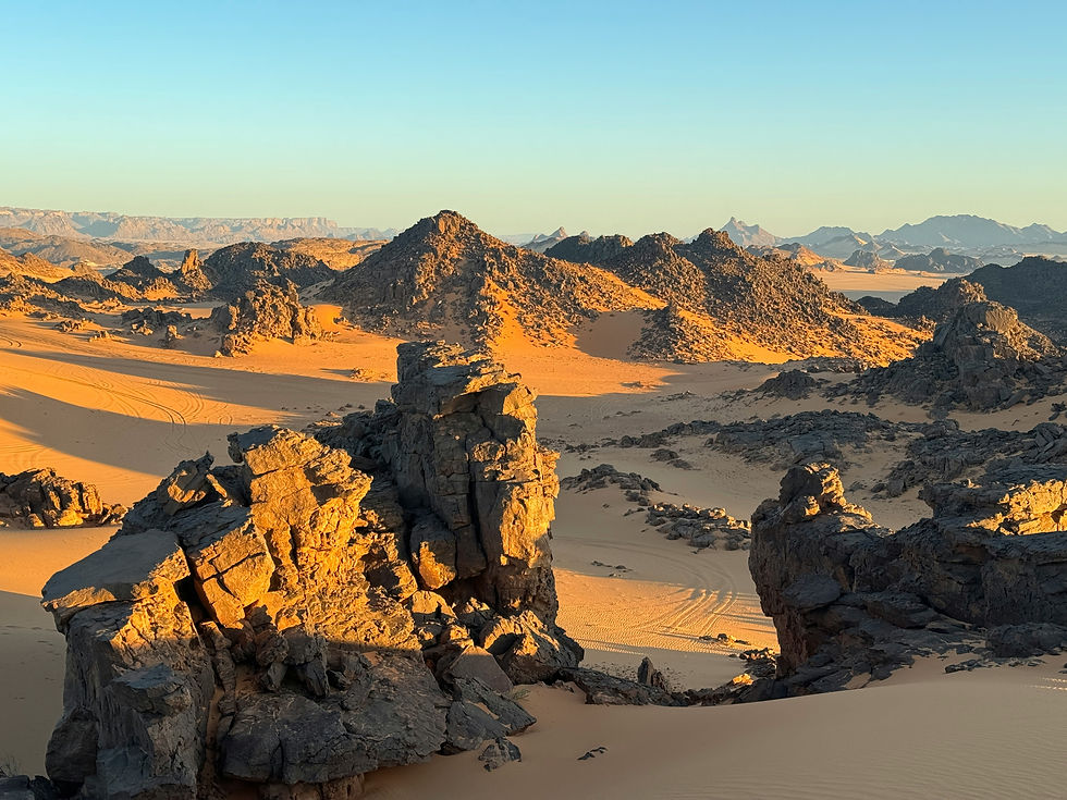 Rocks in Tassili, Algeria
