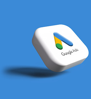 Logo 3D de Google Ads