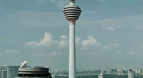 KL Tower rising above the Kuala Lumpur skyline