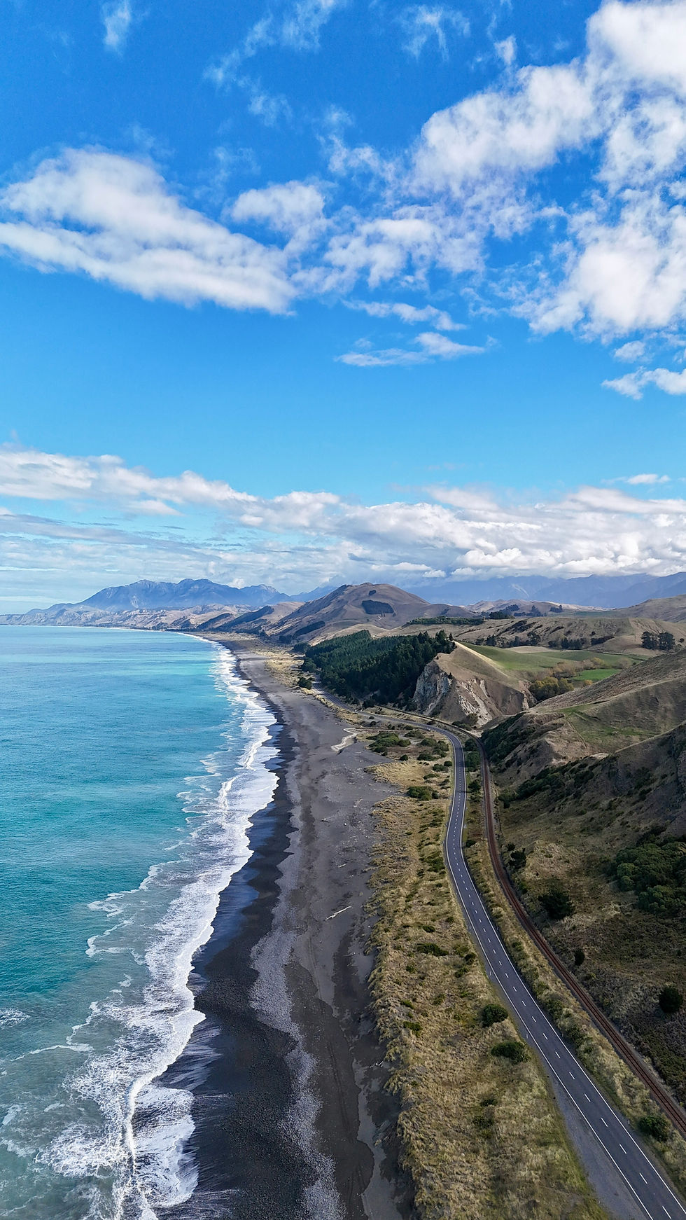 New Zealand coastline Image by Rodrigo Kammer