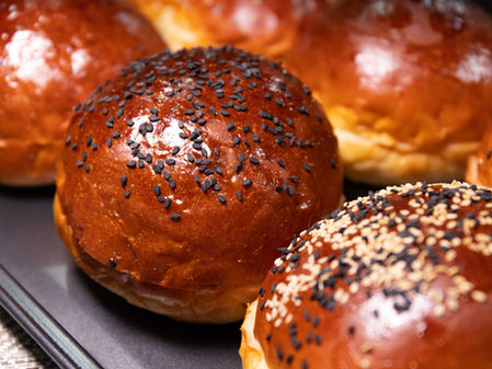 Buns façon hamburger.