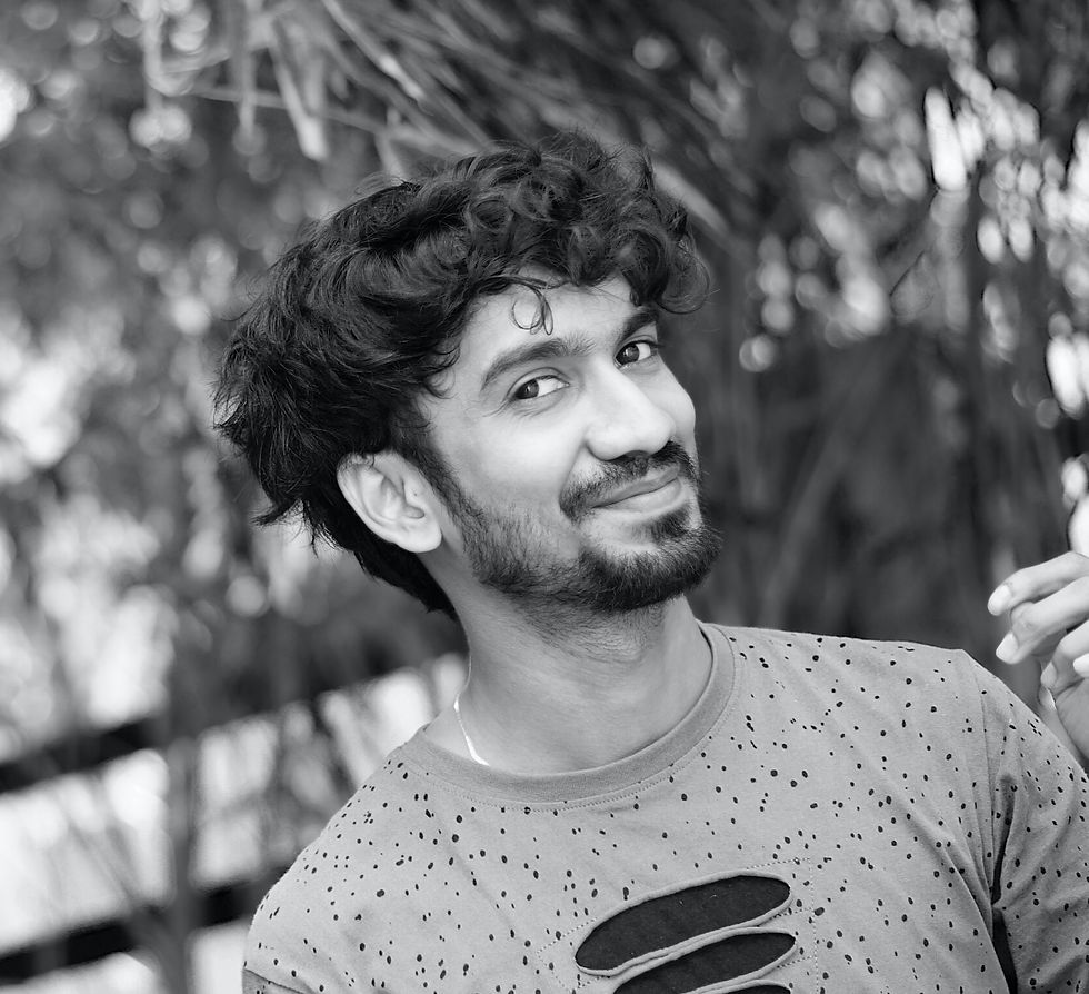 Man smiling