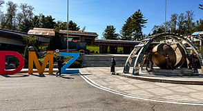 DMZ sign at the Korean Demilitarized Zone