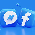 Facebook Social Media Illustration