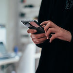 Scrolling on a phone